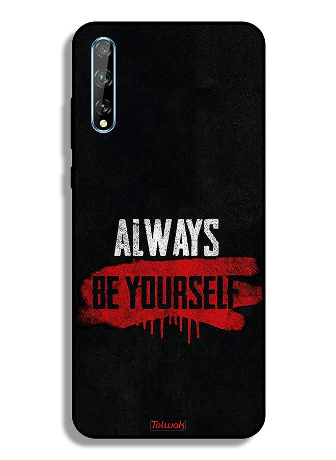 Tolwak - Huawei P Smart S Protective Case Cover Always Be Yourself - Image 1