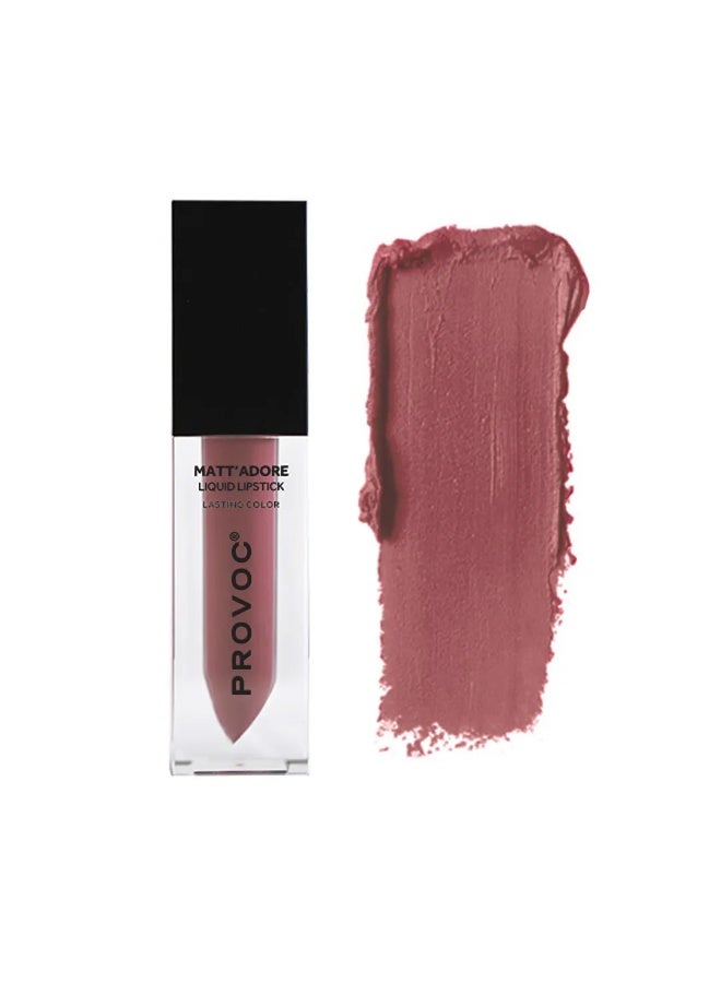 PROVOC MATT'ADORE Liquid Lipstick 64 Fudge