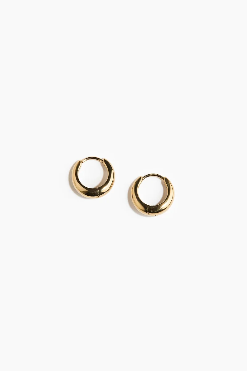 H&M Waterproof hoop earrings