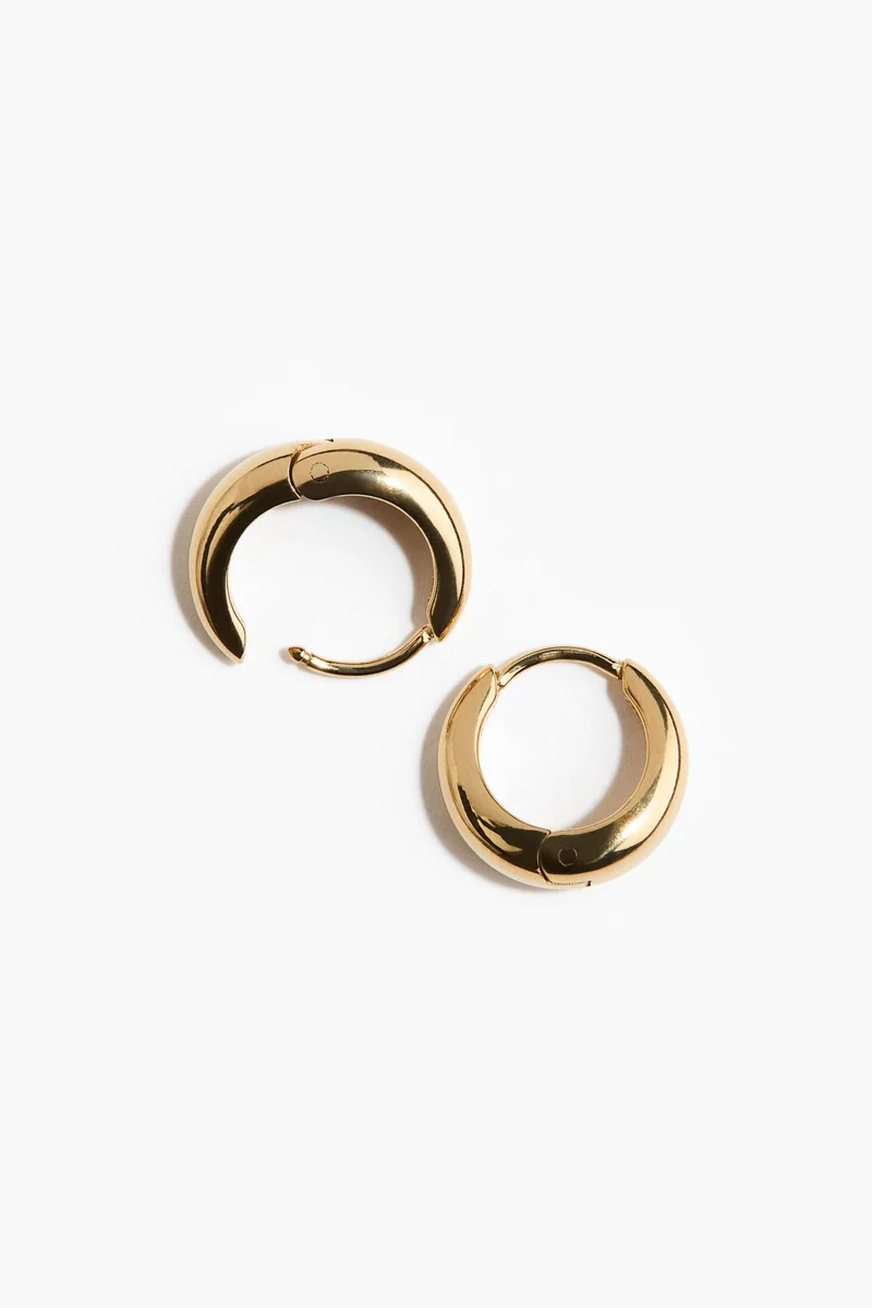 H&M Waterproof hoop earrings