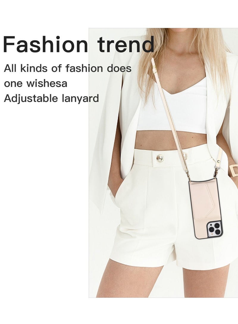 Suteni Back Cover Card Slots Leather Phone Case for iPhone - Image 2