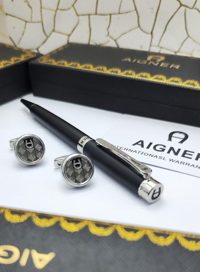 قلم رجالي فاخر مع كبك ماركة اغنر