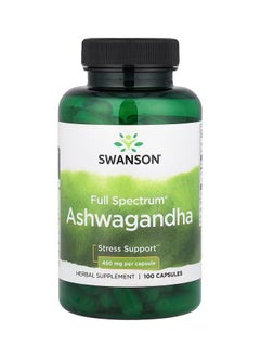 SWANSON Ashwagandha 450 mg 100 Capsules  - Image 1