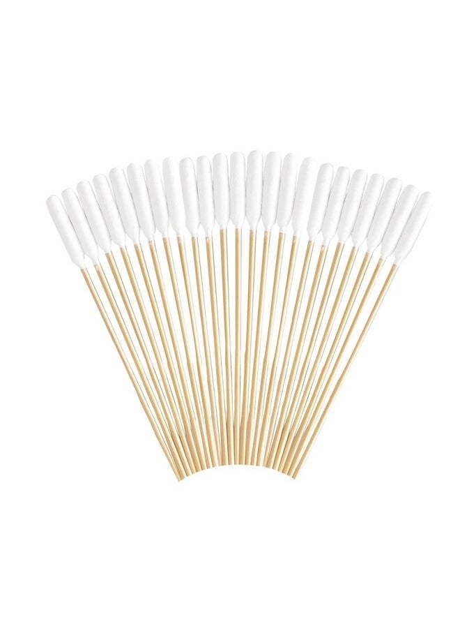 Quanzhou Chenchenchen E-Commerce Co.,Ltd 6 Inch Long Cotton Swabs for Dogs ，Cat，Small Pet Ears Cleaning, Pet Cotton Ear Buds Swabs,Ear Cleaning Swabs with Bamboo Handle,Apply for Daily Ear Cleaning Removes Wax, Dirt (100pcs)  - Image 1