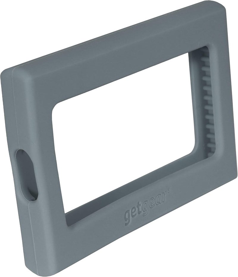 GETGEAR Silicone Bumper for Samsung T7. T7 Touch Portable SSD - 1TB, 2TB, 500GB, USB 3.2, Strong-Shock Absorbing, Slip-Resistant- Black (Gray) - Image 5