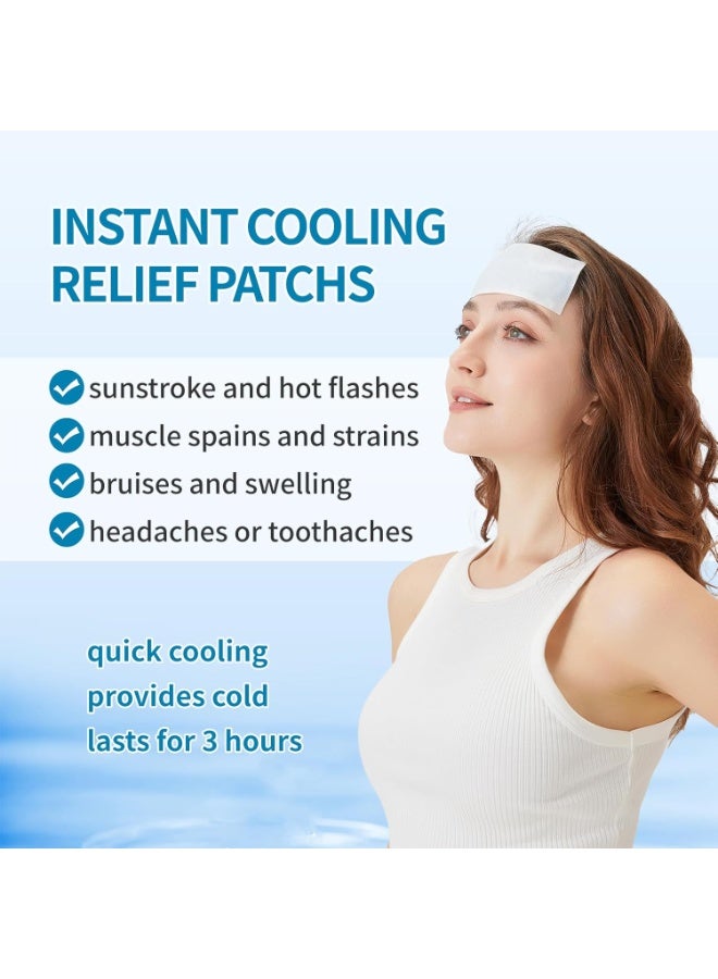 Sunspire Instant cooling ice pack for outdoor activities, summer cooling - large disposable cooling patch for neck body, camping and hiking, instant cooling pack of 20 - Image 4