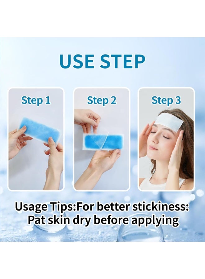 Sunspire Instant cooling ice pack for outdoor activities, summer cooling - large disposable cooling patch for neck body, camping and hiking, instant cooling pack of 20 - Image 2