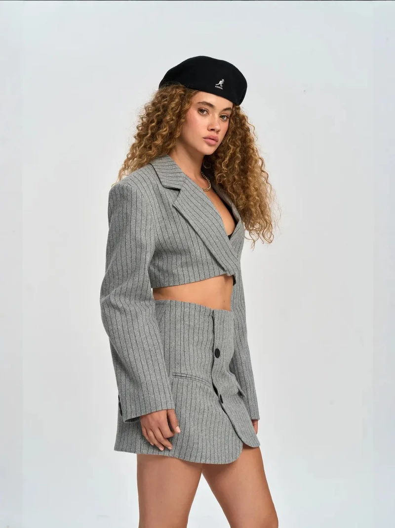 Mai Collection MAI STUDIOS Elegant Jacket-Skirt Set