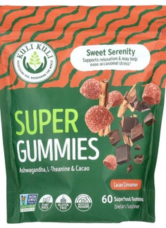 Kuli Kuli Super Gummies Sweet Serenity Cacao Cinnamon 60 Superfood Gummies 