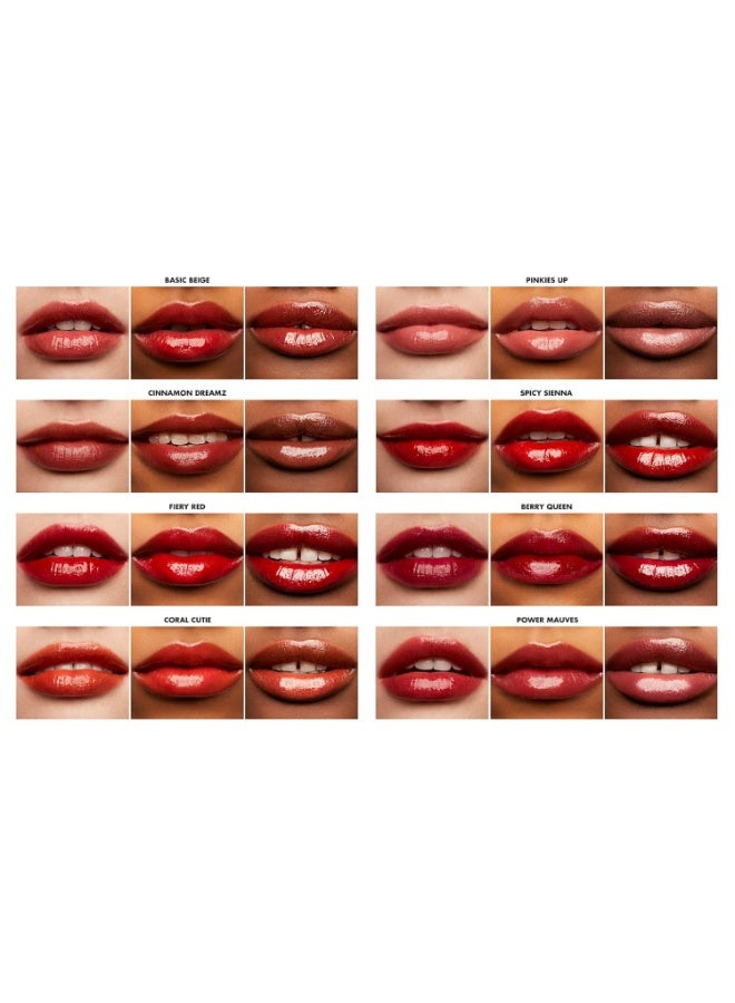 elf Glossy Lip Stain LongLasting Lightweight Lip Stain For A Sheer Pop Of Color Subtle Gloss Finish Vegan CrueltyFree Spicy Sienna - Image 3