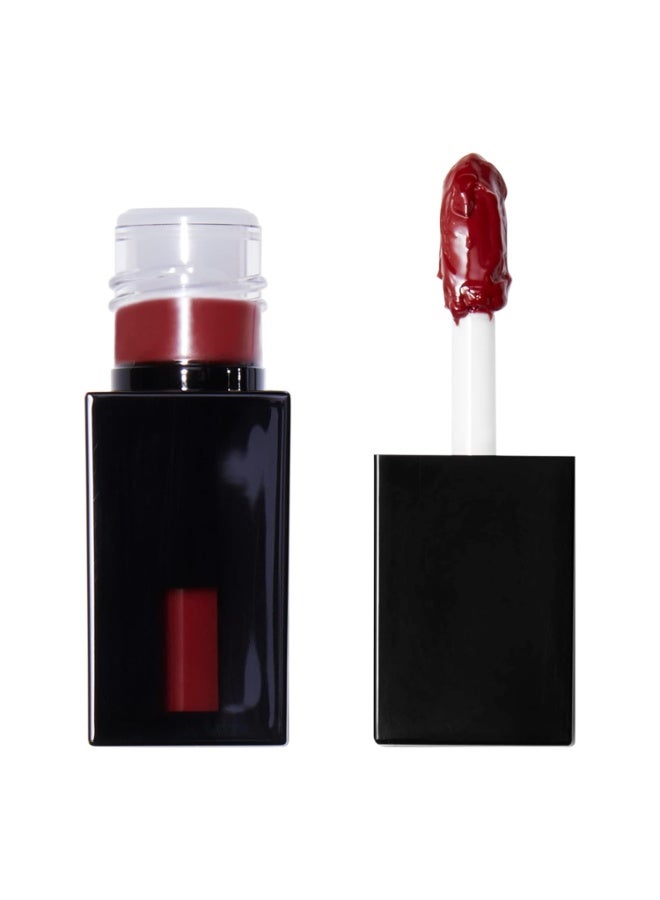 elf Glossy Lip Stain LongLasting Lightweight Lip Stain For A Sheer Pop Of Color Subtle Gloss Finish Vegan CrueltyFree Spicy Sienna - Image 1