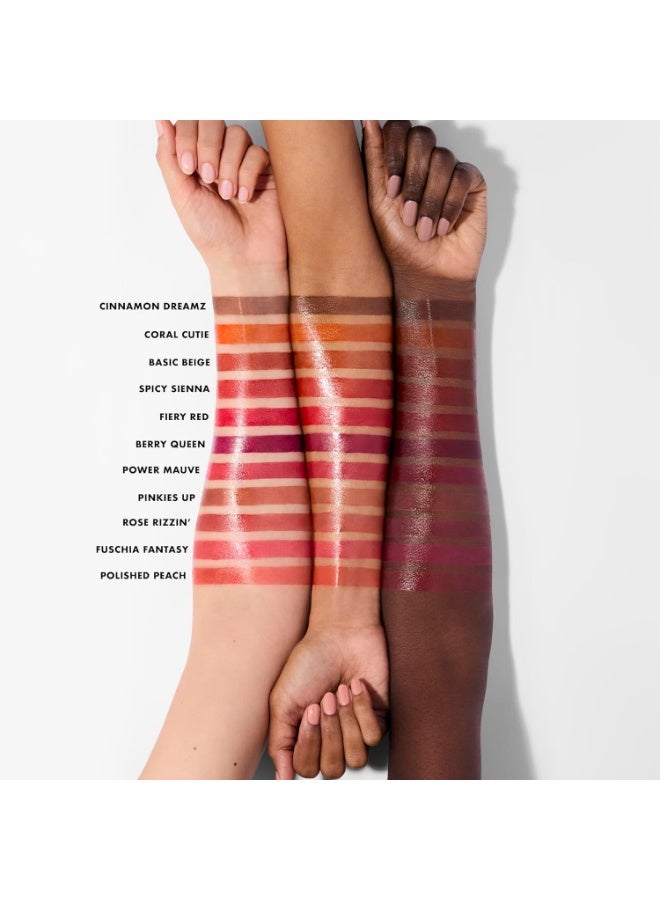 elf Glossy Lip Stain LongLasting Lightweight Lip Stain For A Sheer Pop Of Color Subtle Gloss Finish Vegan CrueltyFree Spicy Sienna - Image 2