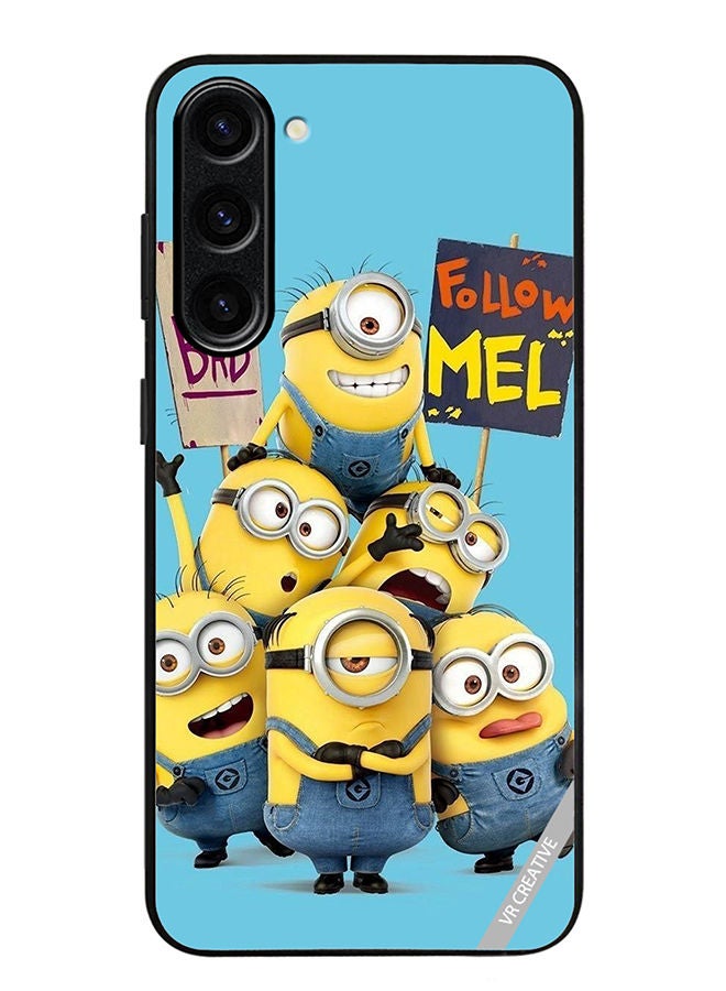 VR CREATIVE Protective Case Cover For Samsung Galaxy S23 Be Bad Follow Mel Design Multicolour - Image 1