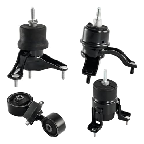 AUTOSITY Engine Motor Mount, AUTOSITY EM-9148 EM-9165 EM-9211 EM-9212 Engine Motor and Trans Mounts Fit for 2002-2006 Camry, 2004-2008 Solara - 4Pcs - Image 1