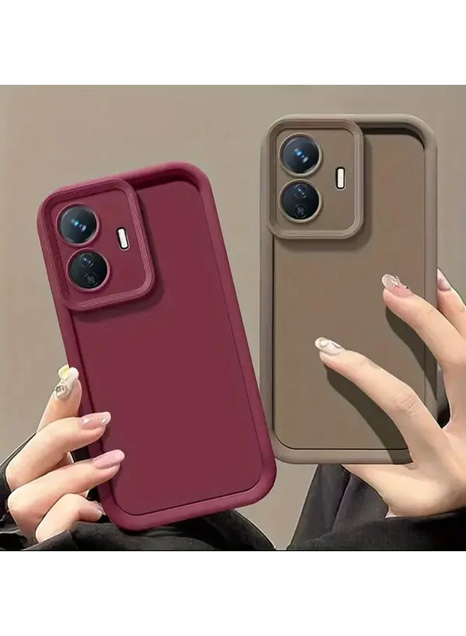 Ivory White Shockproof Soft Case For Galaxy A15 Phone Full Protection - Image 3
