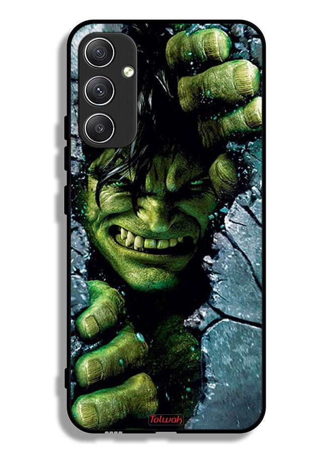 Tolwak Samsung Galaxy A34 5G Protective Case Cover Incredible Hulk - Image 1