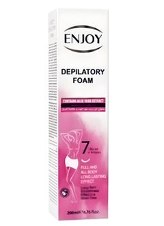 ENJOY Enjoy Depilatory Foam 200ml for hair removal 