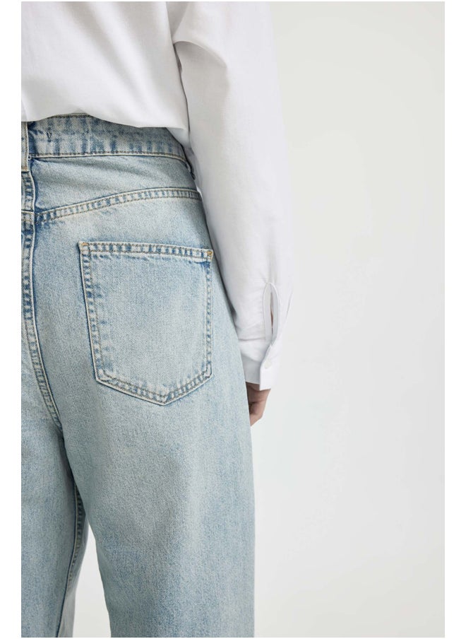 DeFacto - Woman 90'S Wide Leg Denim Trousers - Image 1