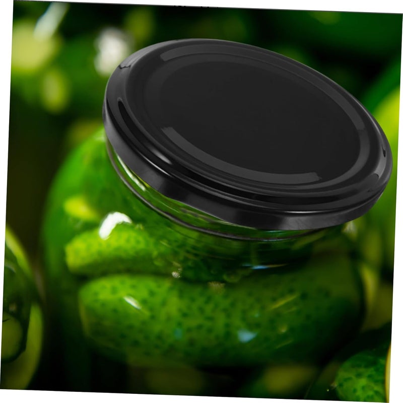 ABOOFAN 63mm Metal Jar Lids Leak-Proof Tinplate Sealing Covers for Glass Containers Reusable Airtight Storage Caps for Canning Pickling and Preserving - Image 5