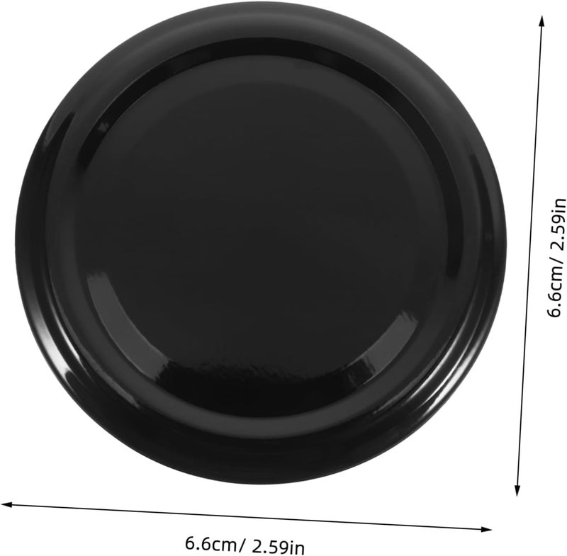 ABOOFAN 63mm Metal Jar Lids Leak-Proof Tinplate Sealing Covers for Glass Containers Reusable Airtight Storage Caps for Canning Pickling and Preserving - Image 2