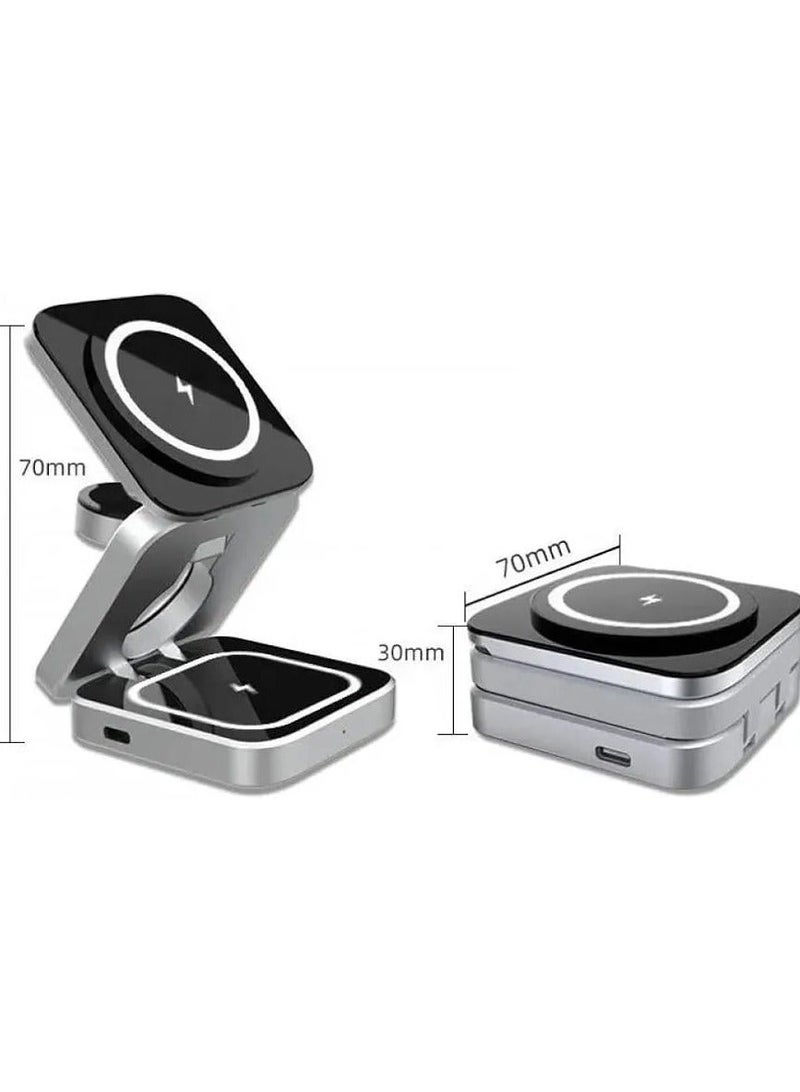 Denx Magnetic Phone Holder Wirless Charger Fast Charger DX1251 - Image 5