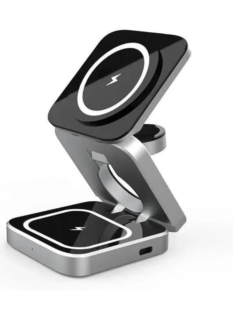 Denx Magnetic Phone Holder Wirless Charger Fast Charger DX1251 - Image 2