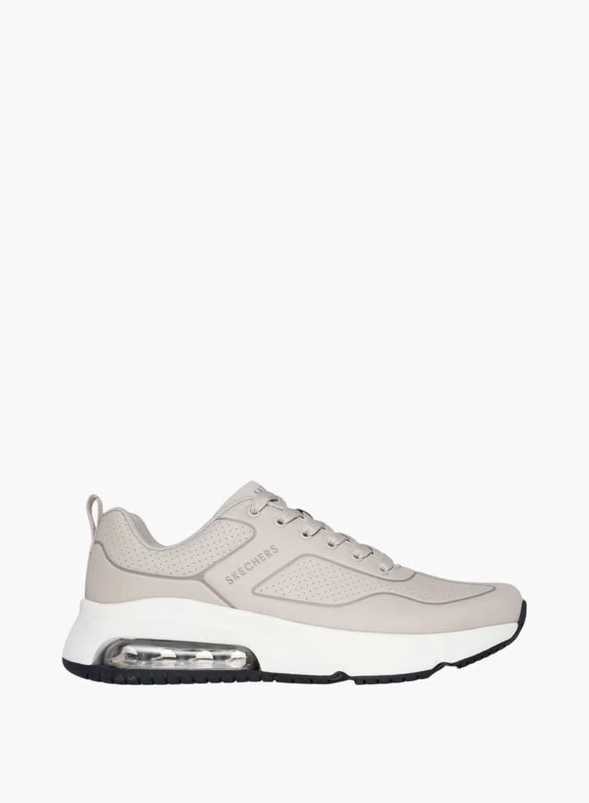 Men's Perforated Sports Shoes with Lace-Up Closure - UNO EVOLVE
