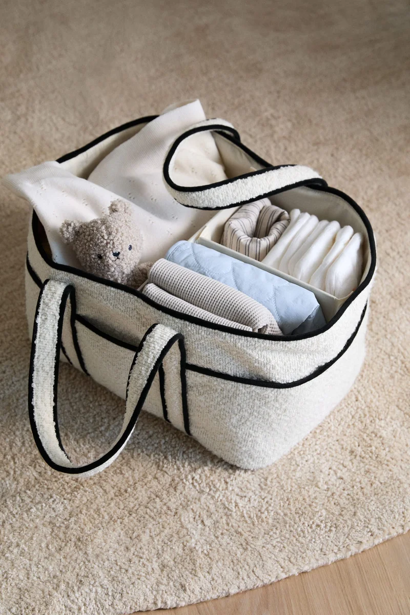 H&M Bouclé changing bag