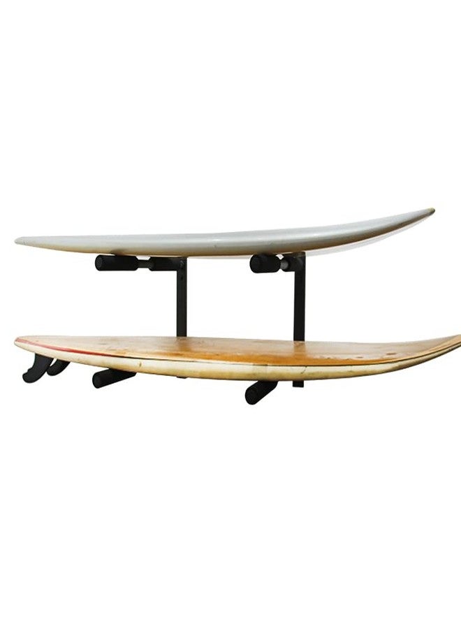 ASMSW Surfboard Storage Rack Hold 2 Surfboards, Sups, Paddle boards Metal Wall Mount Rack 2 Level Display Surf Rack Home and Garage Storage Mount - Image 5