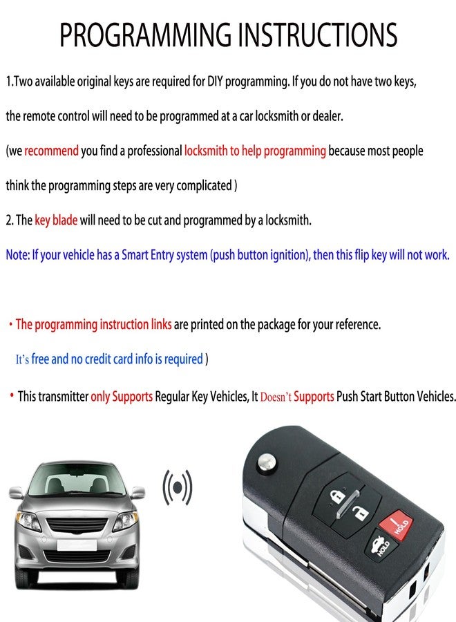 MechanMagic جهاز تحكم عن بعد بديل لمفتاح السيارة، متوافق مع مازدا MX-5 مياتا (2006-2015) / مازدا 3 (2010-2013) / مازدا 6 (2009-2013). رقم القطعة: BGBX1T478SKE125-01. رقم تعريف جهاز التحكم عن بعد للدخول بدون مفتاح: BBM4-67-5RY - Image 3