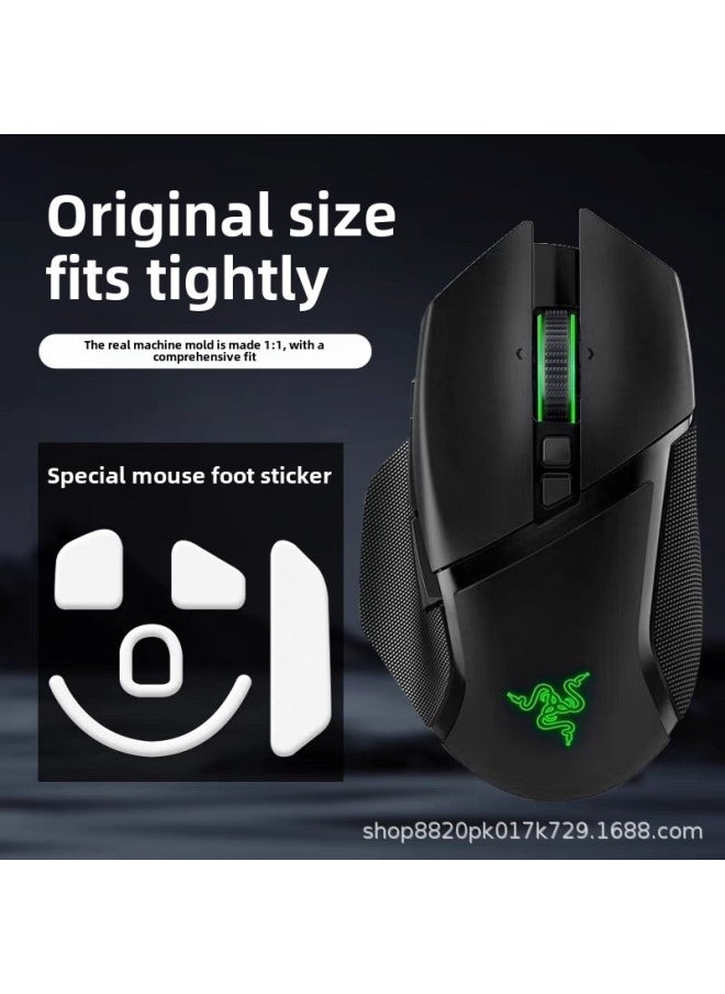 Generic - Applicable To Thundersnake Mouse Foot Sticker Baselis X Extreme Edition V3 Wired/PRO Professional Edition Arc Edge Smooth Iec-Color:Barcelona V3 Pro Enhanced Version - Image 1