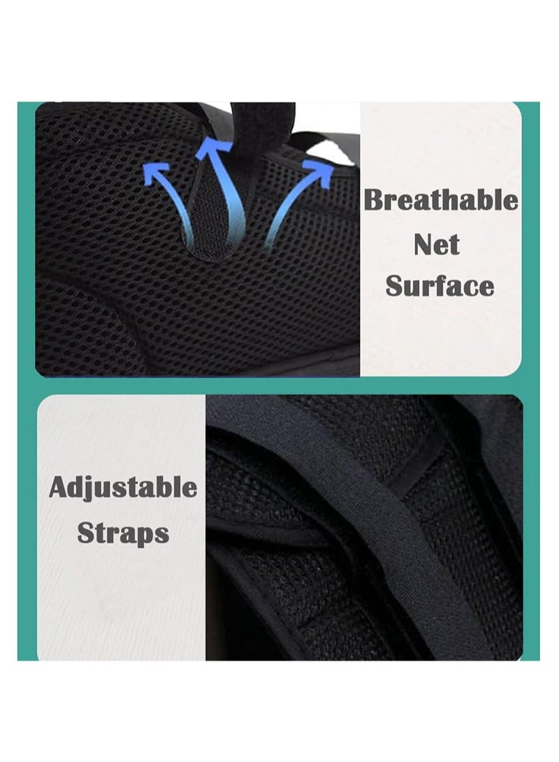 ايكانبو حذاء طبي للجنسين خفيف الوزن للمشي بعد العمليات الجراحية بدون نعل حذاء طبي للمشي قابل للتعديل للقدم المكسورة أو القدم اليمنى أو اليسرى قطعة واحدة - Image 2