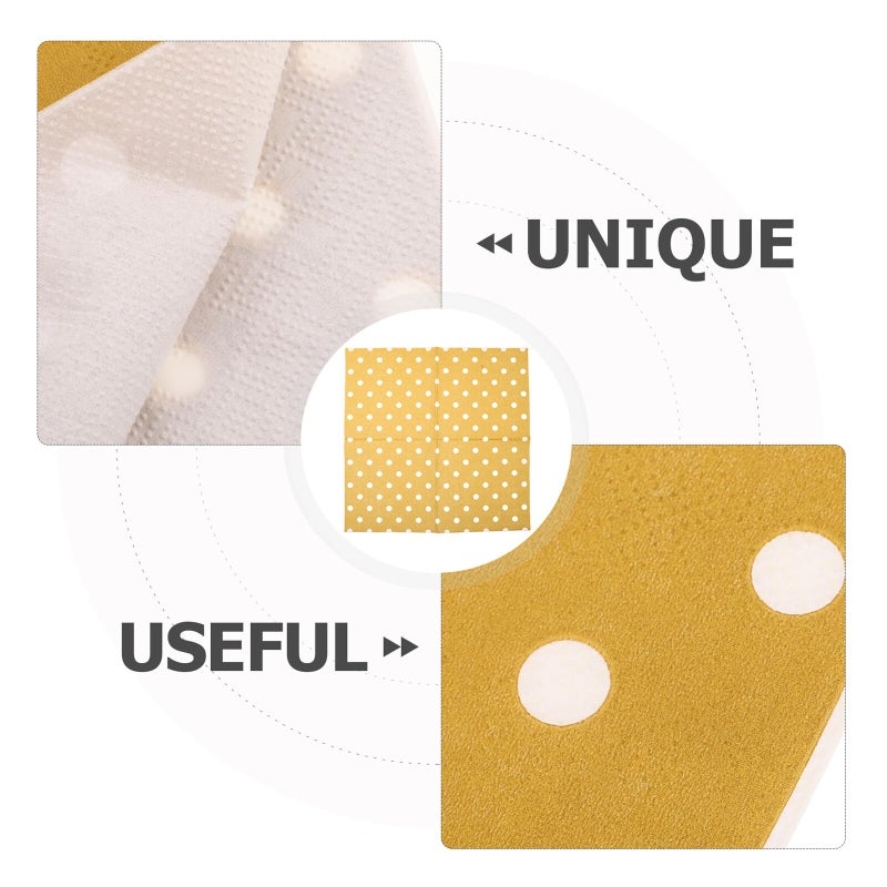 Gold Dot Disposable Paper Napkins 3 Ply 16 Pack for Wedding Birthday Party - Image 4