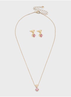 Pendant Necklace & Earring Set