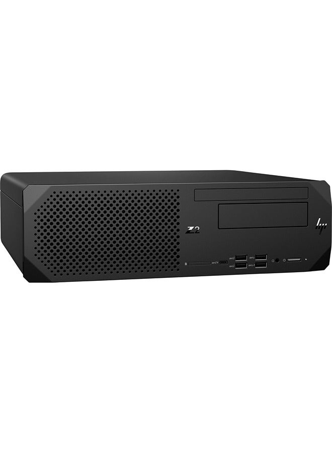 HP حاسوب مكتبي صغير Z2 G5 بمعالج كور i7-10700 / 16 جيجابايت ذاكرة DDR4 / 512 جيجابايت SSD / رسومات إنتل UHD 630 - Image 3
