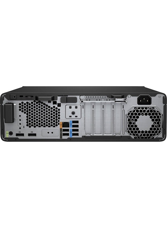 HP حاسوب مكتبي صغير Z2 G5 بمعالج كور i7-10700 / 16 جيجابايت ذاكرة DDR4 / 512 جيجابايت SSD / رسومات إنتل UHD 630 - Image 4