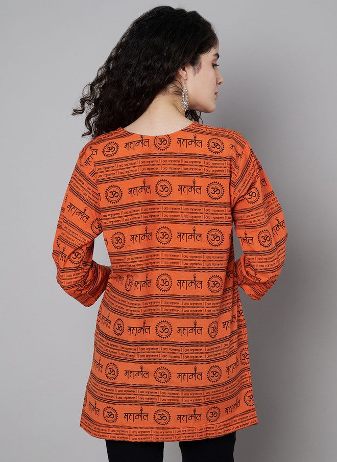 Trend Level Women Floral Printed Indie Prints Kurta - Image 5