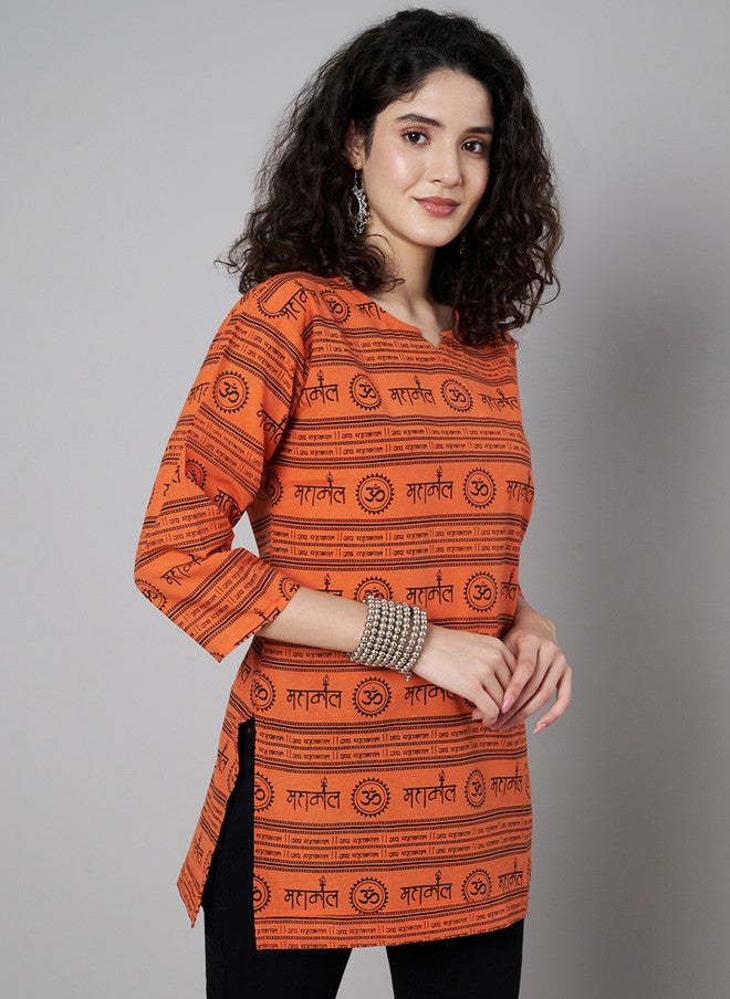 Trend Level Women Floral Printed Indie Prints Kurta - Image 3