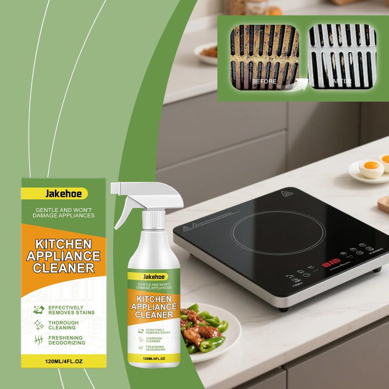 Jakehoe Kitchen Appliance Cleaner Oil Stain Cleaner For Kitchen Stoves Household Heavy Oil Stain Cleaning And Cleaning Agent - Image 2