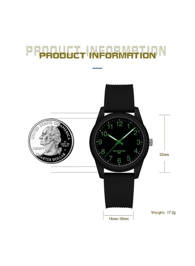 ساعات يد تناظرية للأطفال، للبنين والبنات، بسوار ناعم، لتعلم الوقت، مضادة للماء حتى 50 متر، سهلة القراءة، هدايا للأعمار من 4 إلى 12 سنة - Image 5