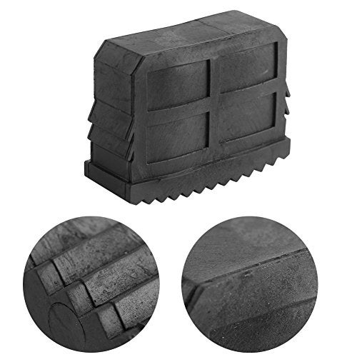 Estink Rubber Ladder Feet, Pack of 2 Non Slip Replacement Step Ladder Feet, Black, 2.4 x 1.8 x 0.9inch - Image 5