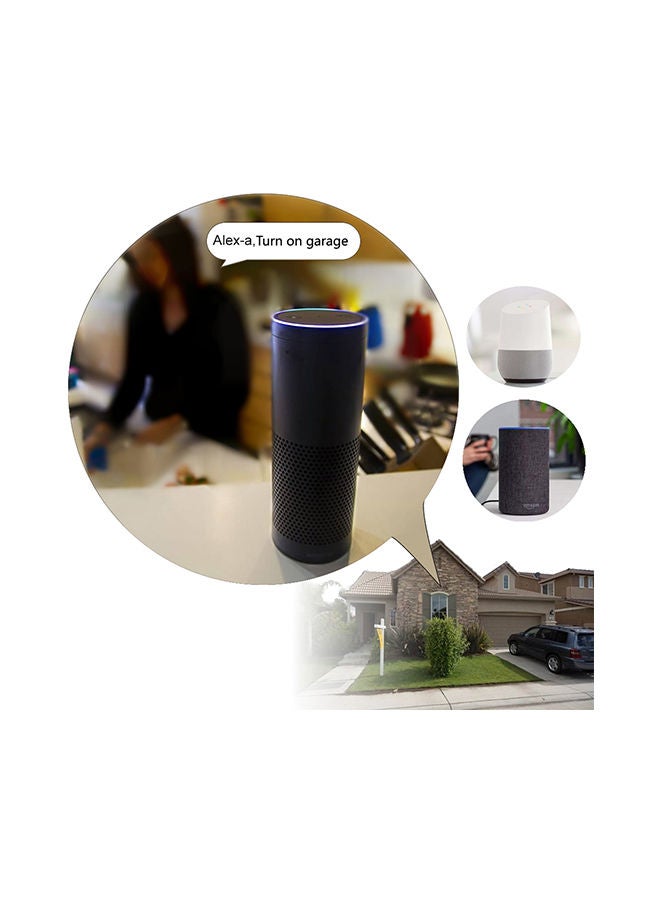 NIBEMINENT WiFi Garage Door Controller Smart Switch Black 235grams - Image 5