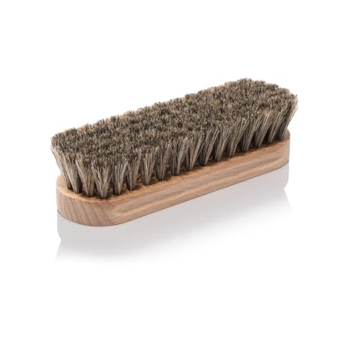 Renapur Premium Horsehair Brush - Super-Soft Bristles with Ergonomic Wooden Handle, Perfect for Polishing Leather & Cleaning Suede or Fabric Shoes/Boots. - Image 5