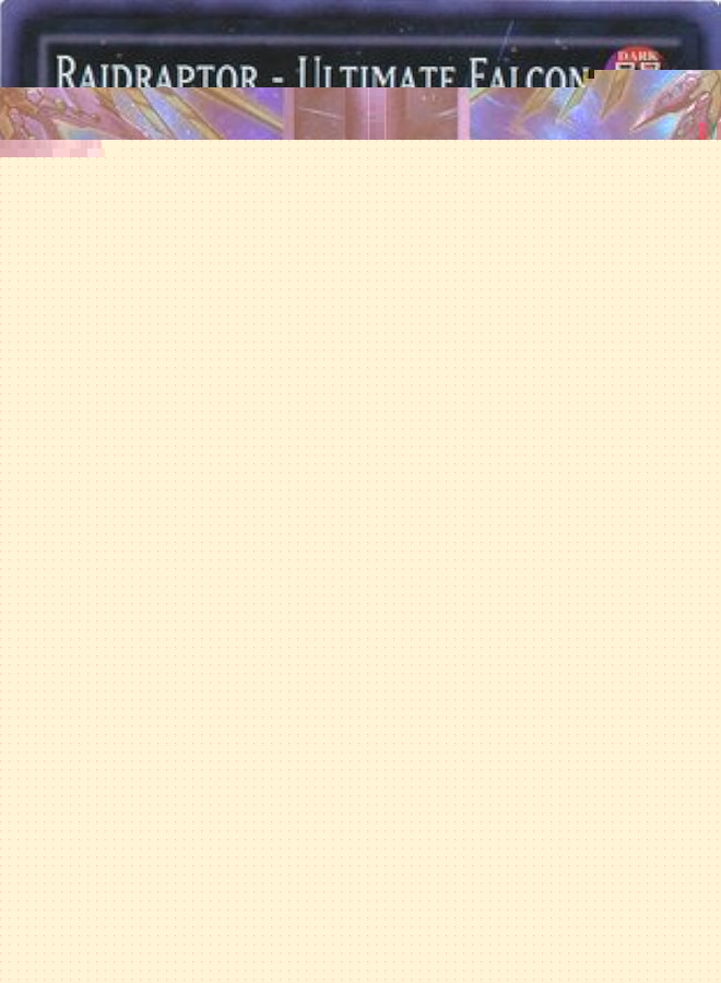 YU-GI-OH! - Raidraptor - Ultimate Falcon (SHVI-EN053) - Shining Victories - 1st Edition - Super Rare