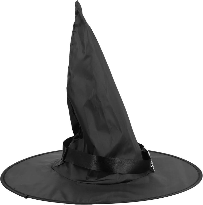 Witches Hat Halloween Witch Hat with Light Glowing Witch Hats Halloween Witch Cap Cosplay Cap for Women Halloween Outdoor Indoor Tree Garden - Image 1