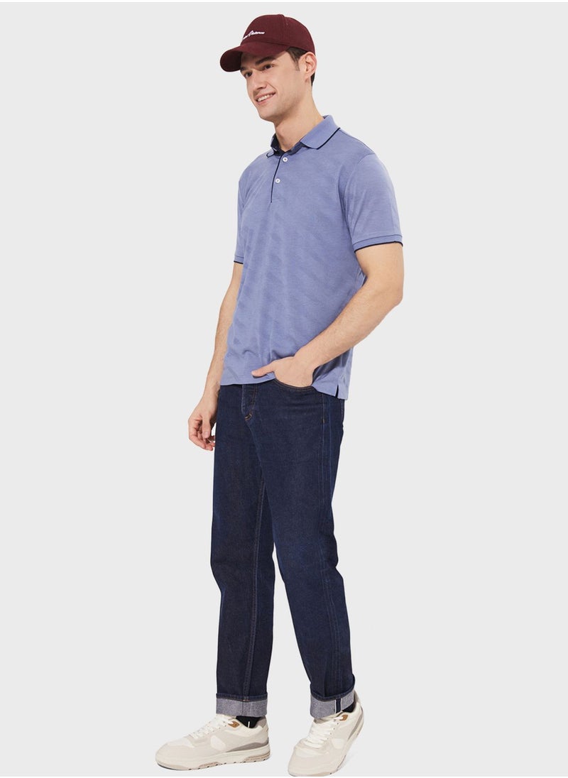 JUNE - Essential Slim Fit Polo - Image 1
