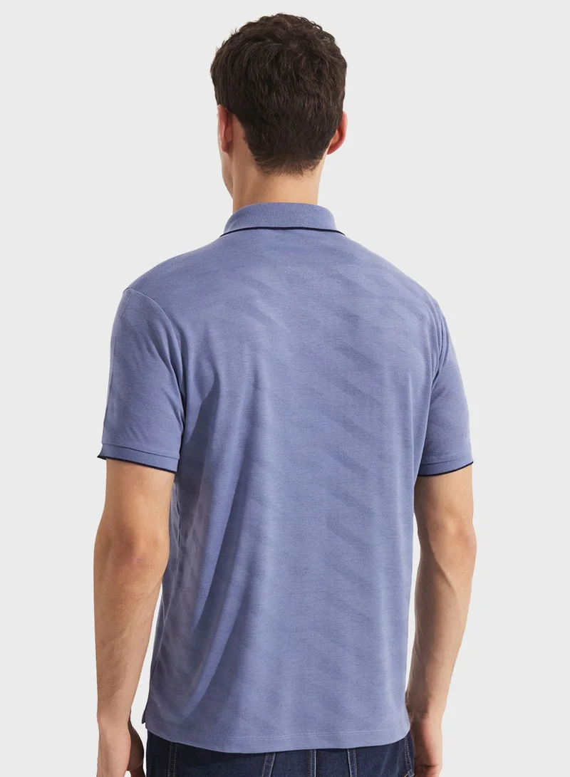 JUNE Essential Slim Fit Polo