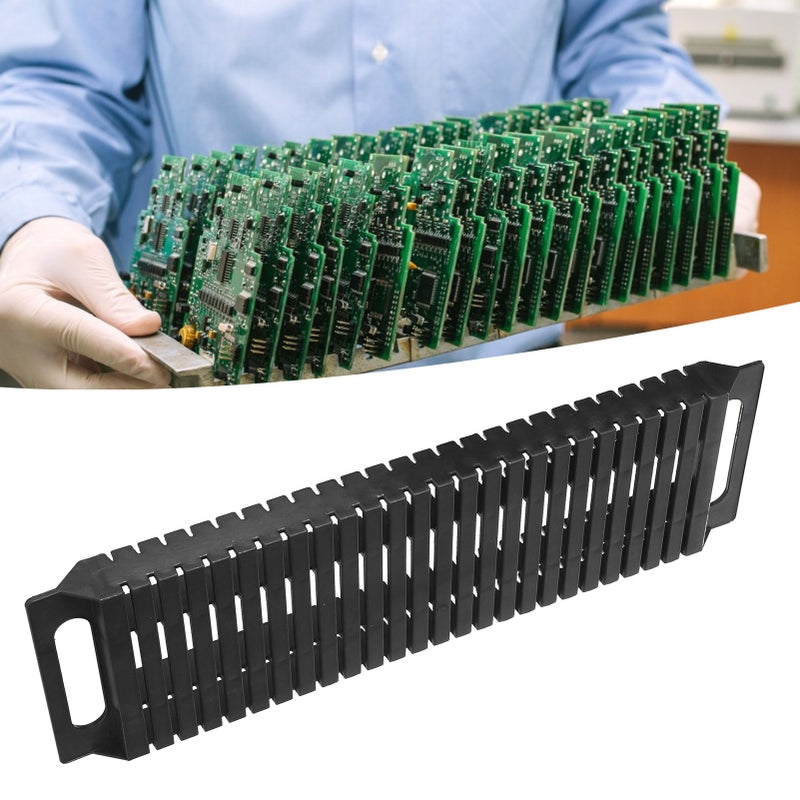 Electrostatic Prevention Printed Circuit Board Drying Rack 25-Slot Circuit Board Storage Stand Holder - Image 2