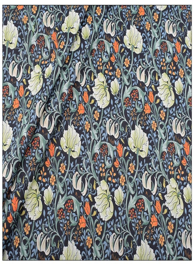 Hanjunzhao Animal Parrot Floral Fat Quarters Fabric Bundles, Quilting Fabric for Sewing Crafting, 18 x 22 inches - Image 4
