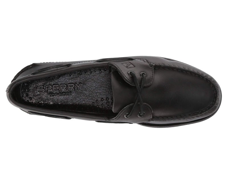 SPERRY حذاء قارب أصلي 2-عين للرجال من سبيري، أسود، 12 M US - Image 2